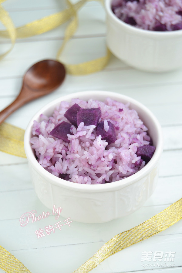 家常紫薯米饭的做法【图】紫薯米饭的家常做法大全怎么做好吃视频