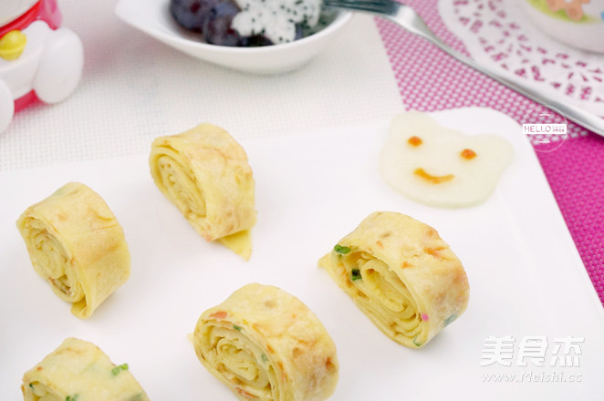 #1-2岁宝宝早餐系列#西红柿鸡蛋薄饼的做法【